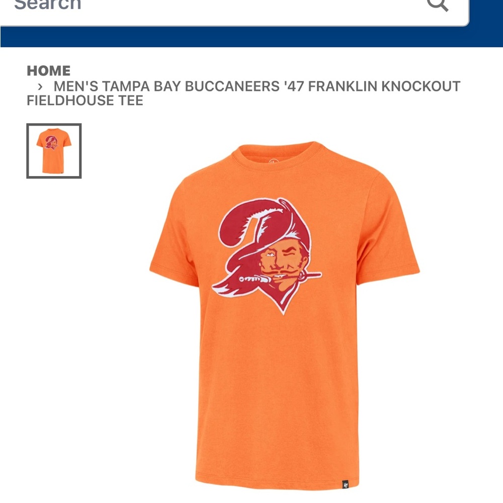'47 Tampa Bay Buccaneers Orange T-Shirt